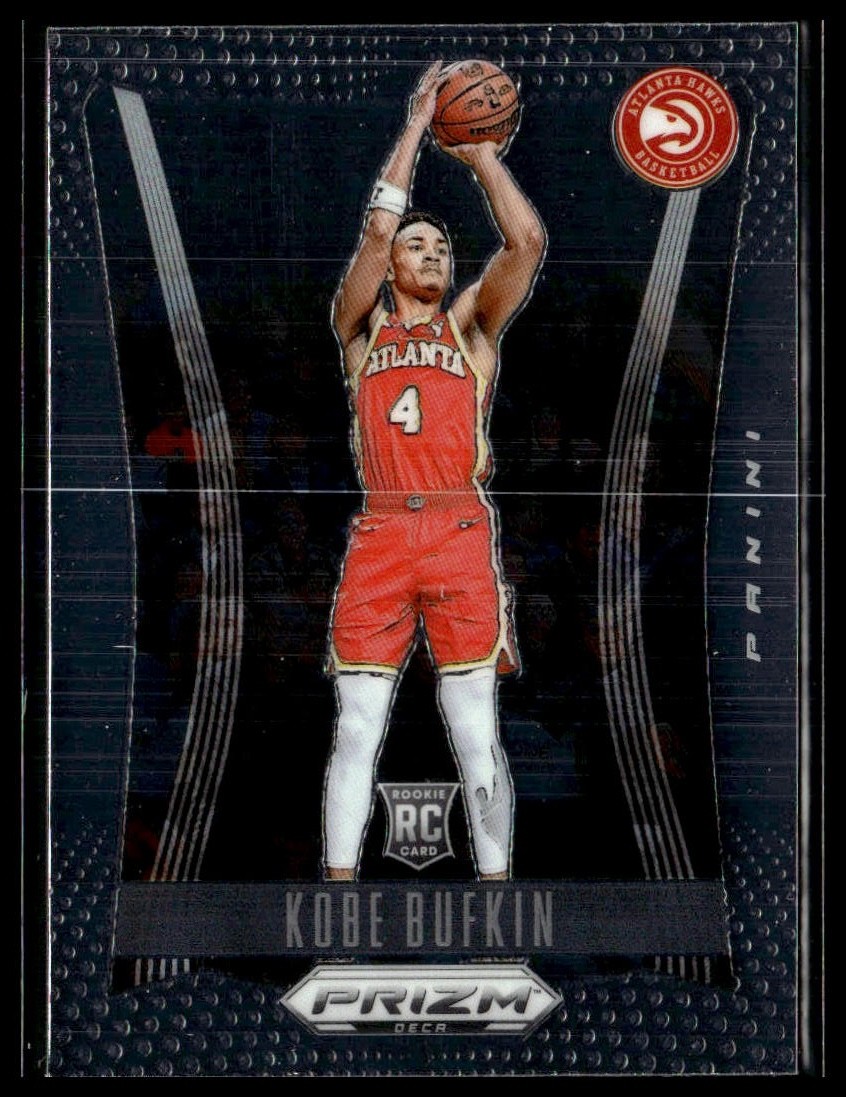 2023-24 Panini Prizm Deca 157 Kobe Bufkin Atlanta Hawks RC