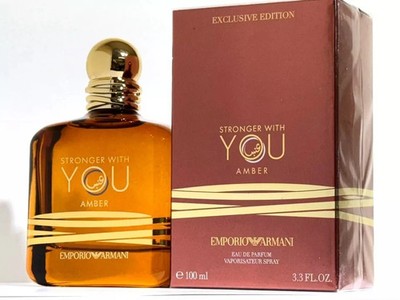 Emporio Armani Stronger With You Amber 3.4 oz 100 ml Eau De Parfum Unisex Spray
