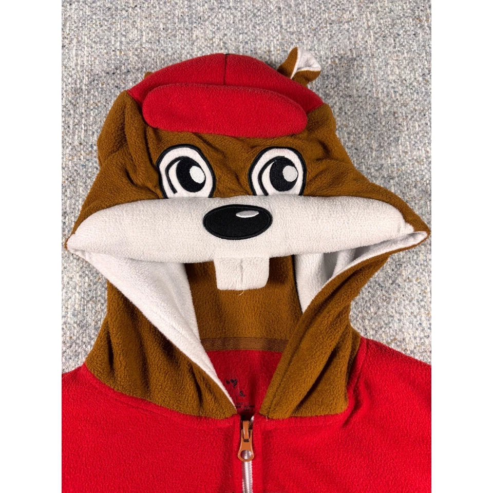 Pijama Buc-ees Mascota Niños Una Pieza con Capucha Juvenil Mediano Foto 4 de 4