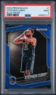 149852117 Stephen Curry 2024 Panini Prizm Black #7 Blue /199 PSA 9