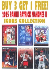 2025 Panini PATRICK MAHOMES II ICON COLLECTION (BUY 3 GET 1) You Pick/Choose