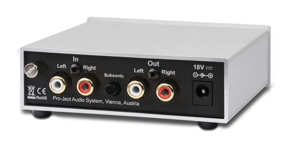 Pro-Ject Phono Box S2 Ultra MM/MC Phono-Vorverstärker silber (UVP: 249,- €) - Bild 2 von 4