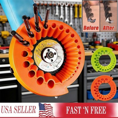 Angle Grinder Drill Bit Sharpener Tool for 2-13mm Bit Power Grinding Attachme US