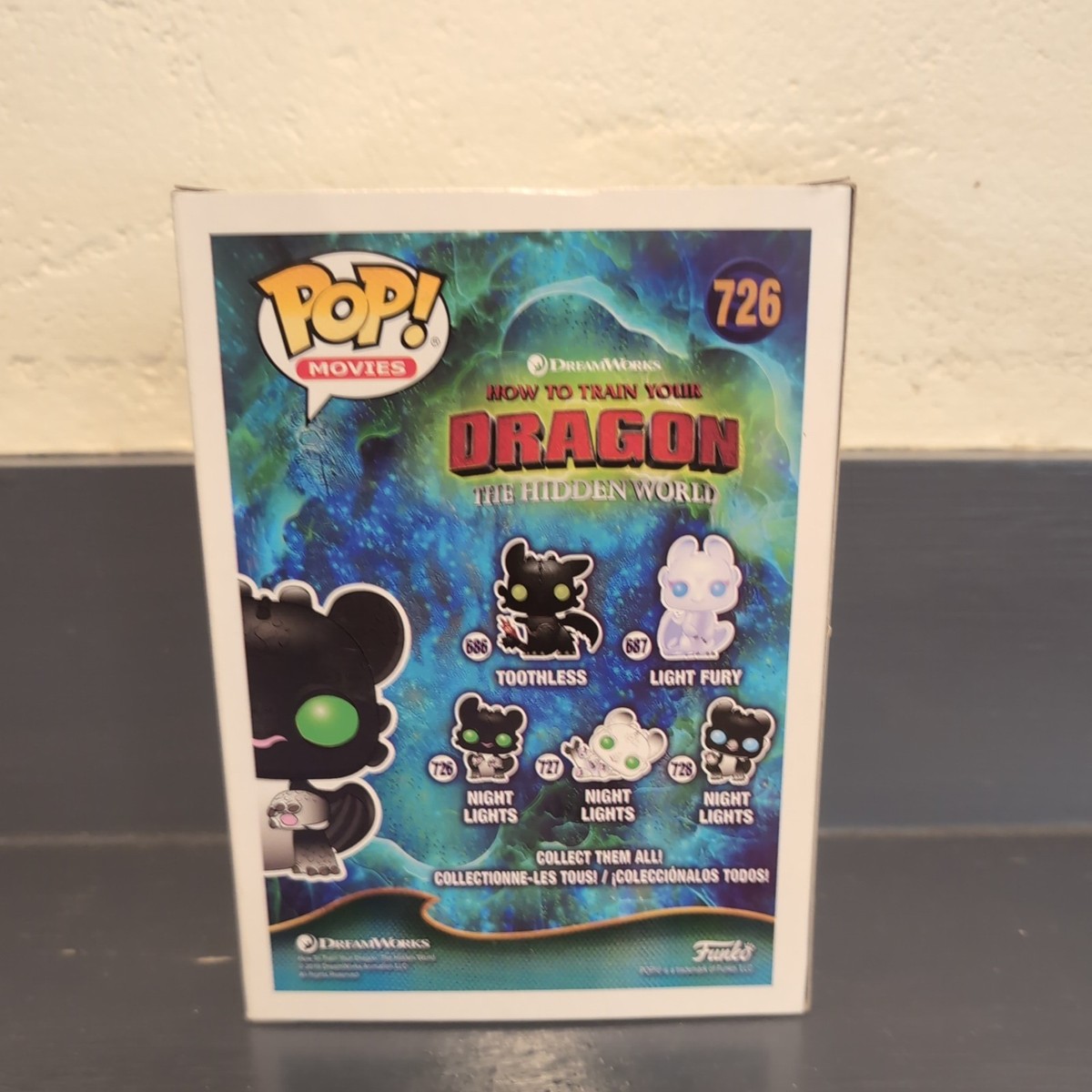 Hidden World Night Fury Funko Pop Funko Pop! Vinyl: How To Train