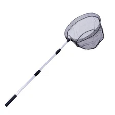 Telescopic Landing Net Folding Fishing Pole Extending Fly Trout Carp Course Sea