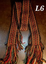 Inkle Loom Woven Garters Legties for Historical Reenactment