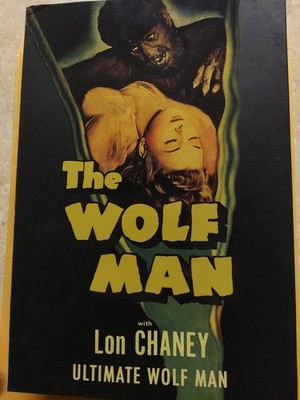 NECA Ultimate THE WOLF MAN Lon Chaney Figure (2022) NIB Universal Monsters B&W!!