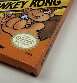 Donkey Kong Classics (NES, 1988) CIB W/ Box Game Manual Foam Protector TESTED