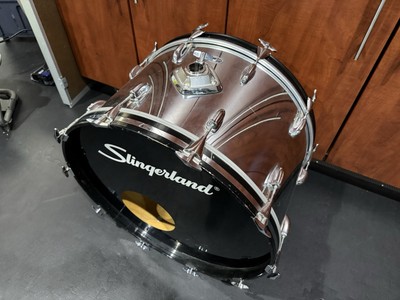 70's スリンガーランド キックペダル 1970s 24” x 14” Slingerland -Chrome Over Wood-Bass Kick Drum | eBay