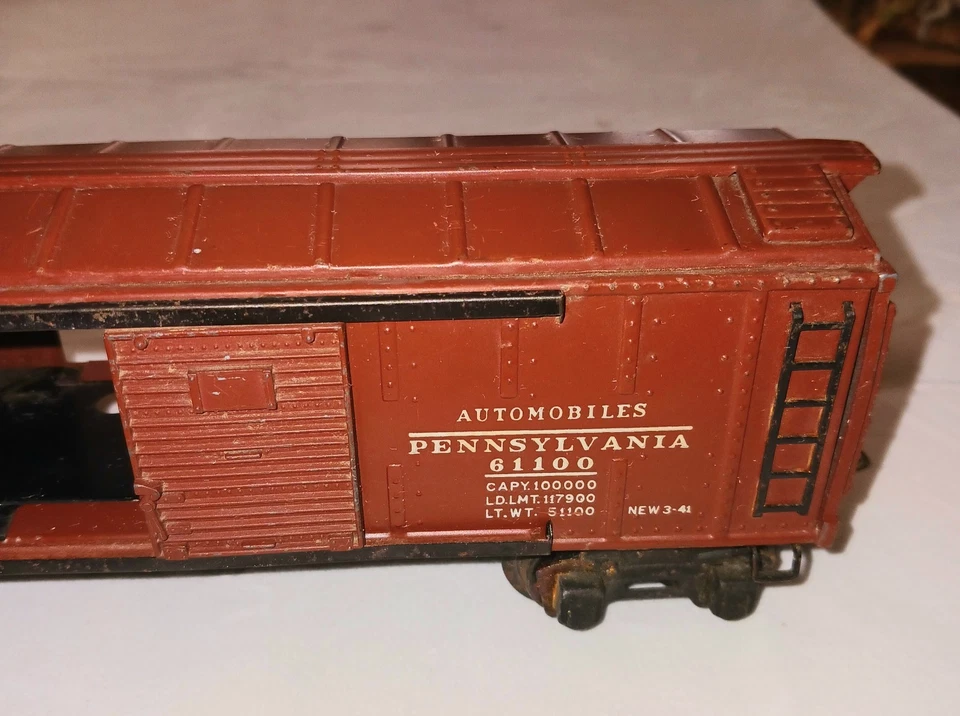 1940s Vintage Lionel O/O-27 X2758 Pennsylvania RR box car - Image 4 of 4