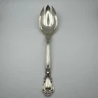 Chantilly Gorham Pierced Serving Table Spoon 8 3/8" Sterling Silver No Monogram