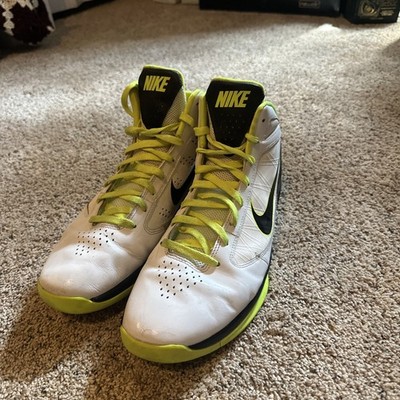Nike Air Max Destiny Basketball Shoes Size 13 White/Green 454091-101