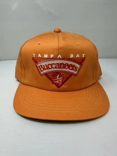 Vintage 90's Tampa Bay Buccaneers MMB Headwear NFL Snapback Hat Cap Made in USA