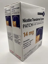 Habitrol® Step 2 Nicotine Patch 14 mg - 28 PATCHES - Free Shipping Exp: 1/2026