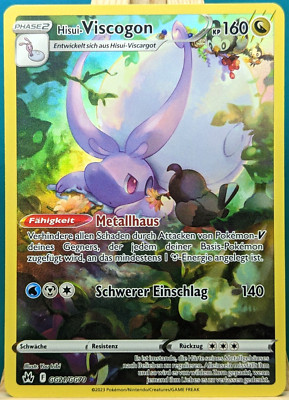 POKEMON - Zenit der Könige - Hisui-Viscogon - GG21/GG70 - Deutsch