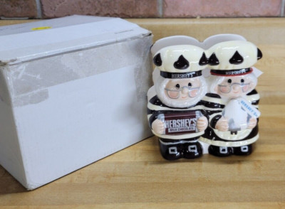 Vintage Hershey s Collectable 2002 Porcelain Hershey Elf Napkin Holder