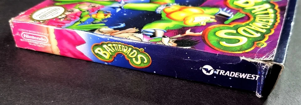 Battletoads (Nintendo Entertainment System NES, 1991) w Box No Manual - Image 4 of 4