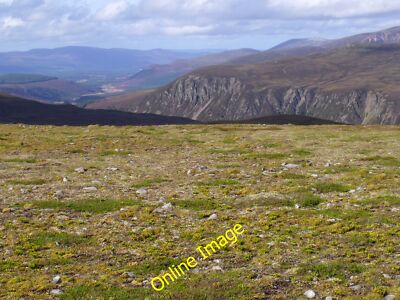 Photo 6x4 Summit ridge of Carn an Fhidleir Lorgaidh above Glen Feshie, Av c2012