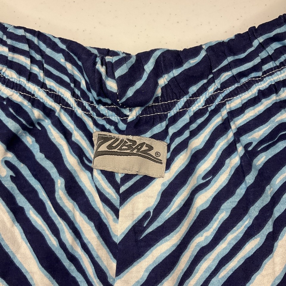 Zubaz MLB Tampa Bay Rays Zebra Printed Athletic Lounge Pants Sweats Men
