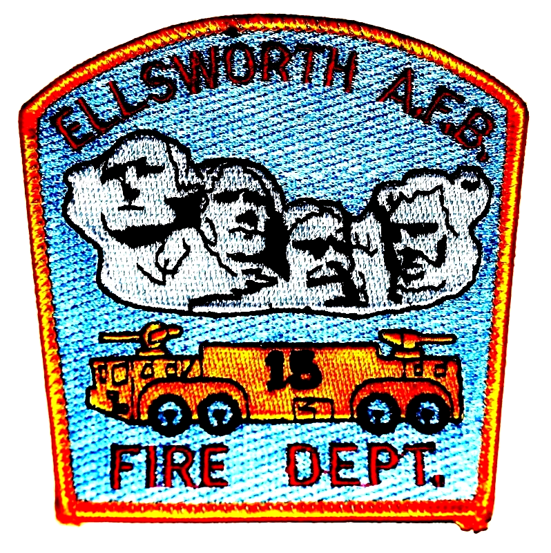 ELLSWORTH AIR FORCE BASE FIRE DEPT SOUTH DAKOTA Fire Patch EMS Rescue eBay