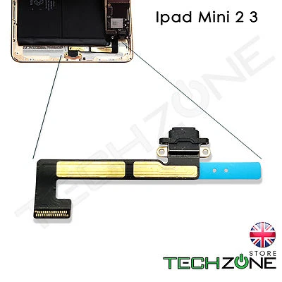 OEM ( ORIGINAL EQUIPMENT MANUFACTURER ) For iPad Mini 2 iPad Mini 3 Charging Port Flex Charger Connector Cable Black