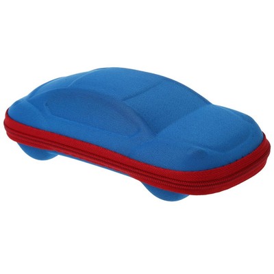 2X(Auto Form Kinder Brillen Brillen Brillen Zip Fall Blau H9O2)2847