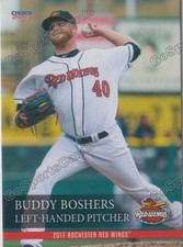 2017 Rochester Red Wings Buddy Boshers RC Rookie Minnesota Twins