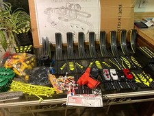 Artin Rare Slot Car Set TEAM GRAND PRIX 4 CARS 110 track Huge Lot TESTED