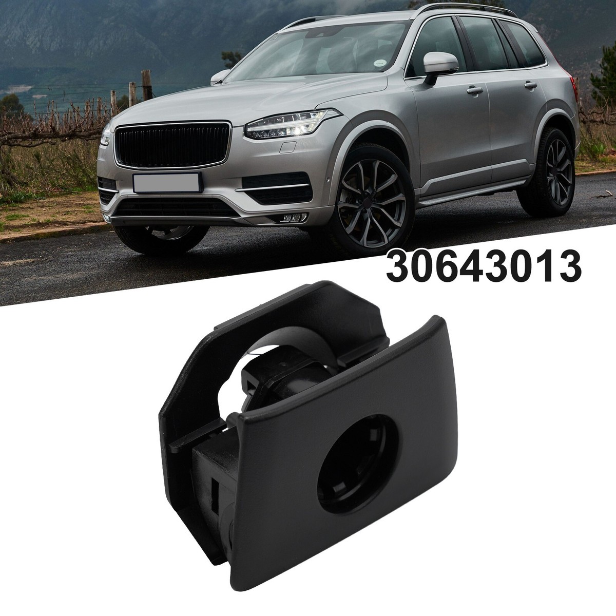 For VOLVO XC90 2003-2013 Glove Box Handle Lid Lock-Latch For VOLVO