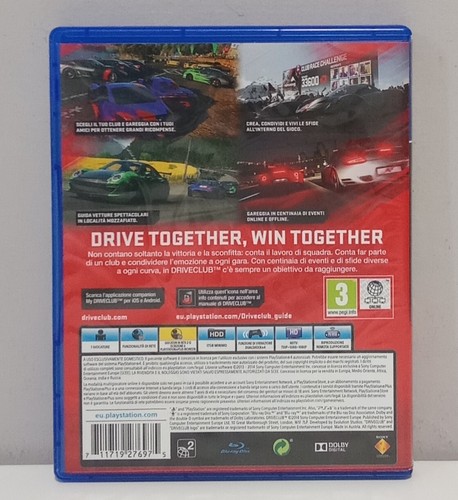 Driveclub Ps4 Playstation 4 Drive Club - Foto 2 di 3