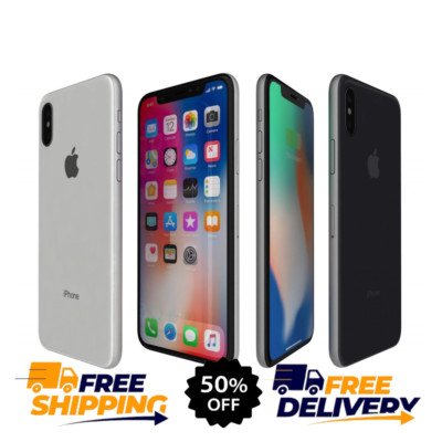 Apple iPhone X 64GB/256GB - Unlocked, AT&T, T-Mobile - Free Shipping & Returns