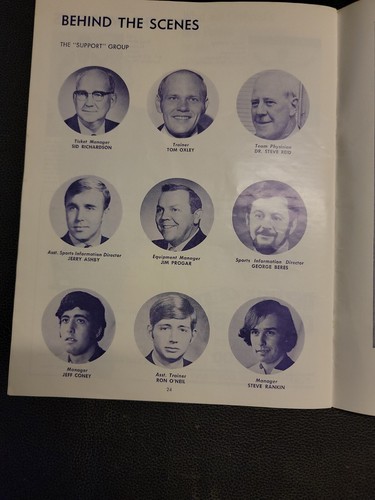 1973 NORTHWESTERN vs PURDUE Program / Magazine / Basketball - Picture 12 of 12
