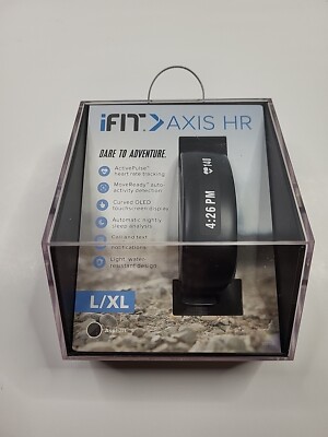iFIT Axis HR Activity Sleep Tracker Move Ready Size L/XL Asphalt