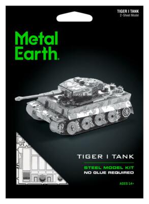 Fascinations Metal Earth German Tiger I Tank 3D Laser Cut Steel