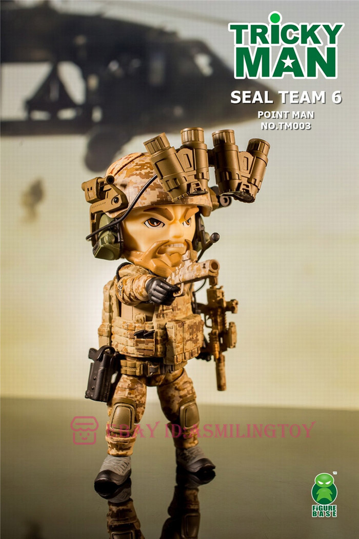 FigureBase 5'' TRICKYMAN - SEAL TEAM 6 POINTMAN NO.TM003 Model Toy