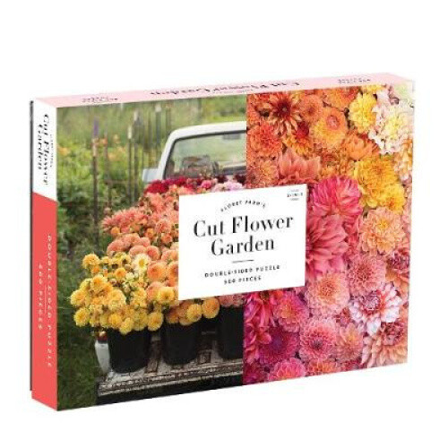 Floret Farm's Cut Flower Garden 2-Sided 500 Piece Puzzle by Sarah McMenemy