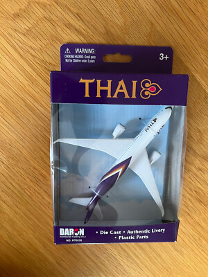 THAI AIRBUS A350 DRUCKGUSS METALL FLUGZEUG AUTHENTISCH Fahrwerk NEU IN BOX