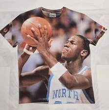 Custom Jordan UNC Freethrow Sublimated T shirt