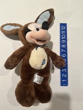 Mickey Mouse Chocolate Scented Easter Bunny Plush Disney Store - New With Tags