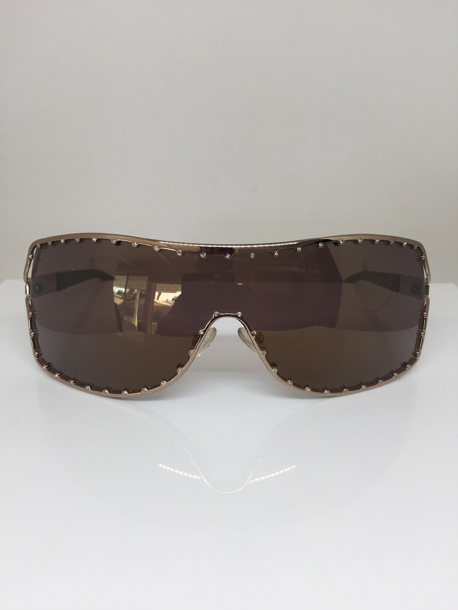 Valentino Shield Sunglasses Valentino V Romask VLS120 Shield Sunglasses | Fashion Eyewear main image 4
