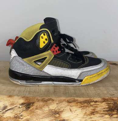Jordan Spizike '3M' Reflective Black/Red/Metallic Silver/Yellow