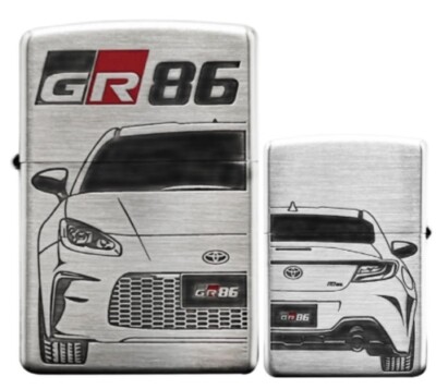 2024-25 秋冬新作 Zippo oil lighter TOYOTA GR86 Double-sided processing NEW その他