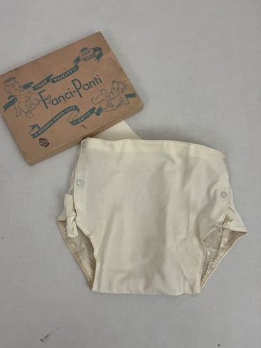 Vintage Gattis Fanci-Panti Washable Diaper Cover Infant Size Large