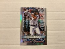 2024 Bowman Sterling Rookie Ceddanne Rafaela #BSR-33 Refractor 029/199 (RC)