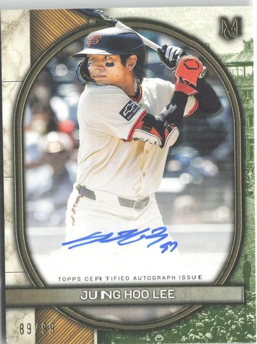 2025 Topps Museum Collection #AA-JH Jung Hoo Lee Archival 
