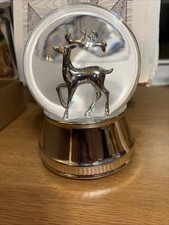 Deer Christmas Snow Globe