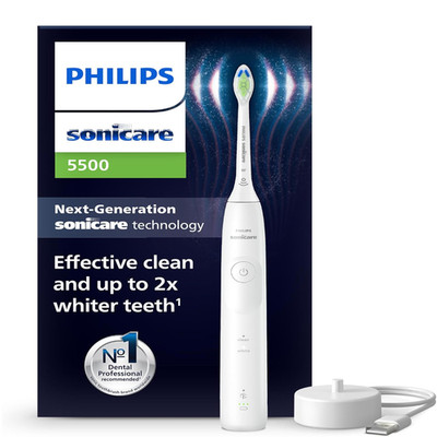 Philips Sonicare 5500 | Schallzahnbürste mit 62 Bewegungen/min | EasyStart