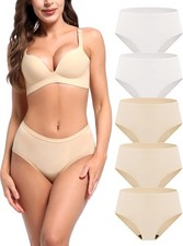 Women  s Washable Incontinence Underwear 5  Pack Leak  Proof Bladder Protection