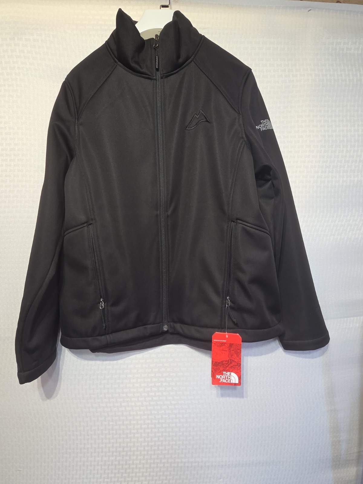 The North Face Women’s Ridgewall Soft Shell Jacket Black Size XL Windproof...