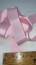 72" Grosgrain 1 1/2" Wide Ribbon Pink 2 Yards Sew Crafting Hair Clothing